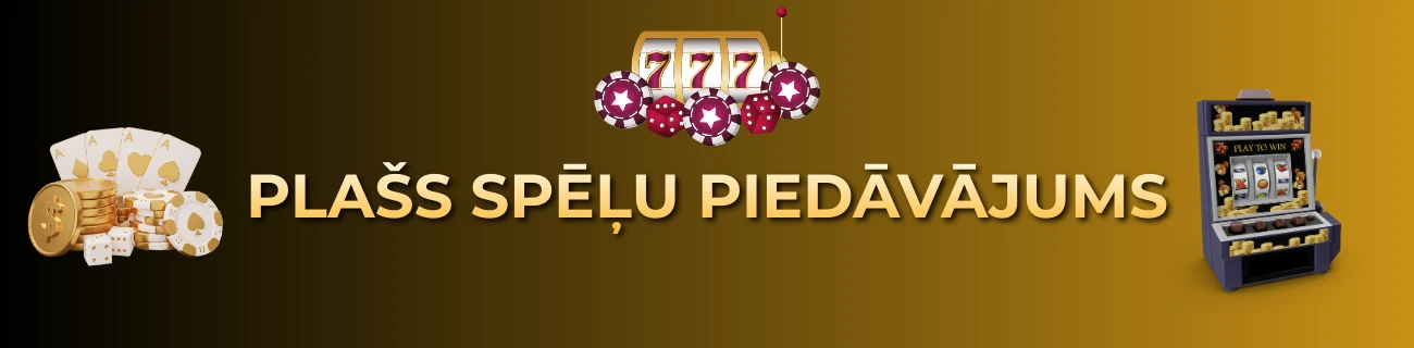 plašs spēļu piedāvājums spinoloco